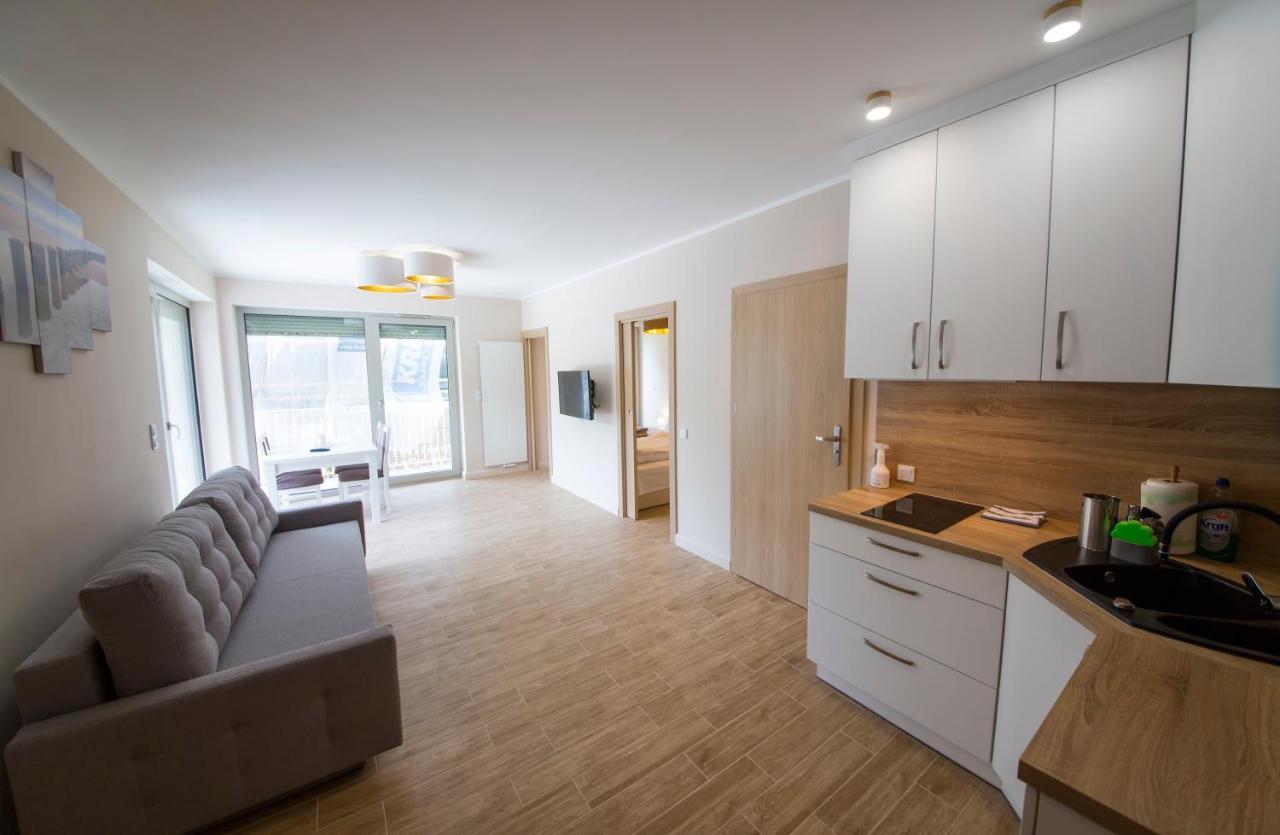 Ferienwohnung Wyspa Uznam Apart Baltic Swinemünde Exterior foto