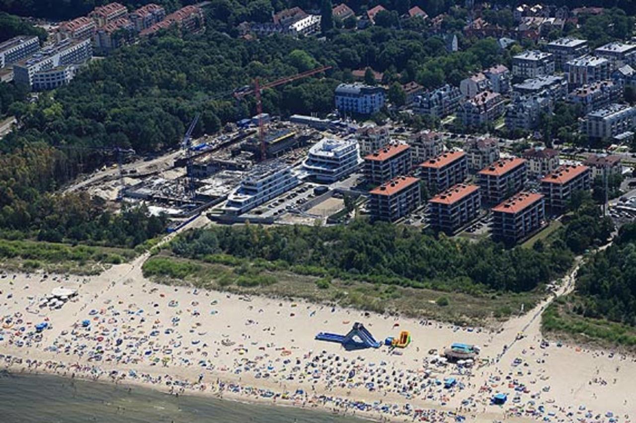 Ferienwohnung Wyspa Uznam Apart Baltic Swinemünde Exterior foto